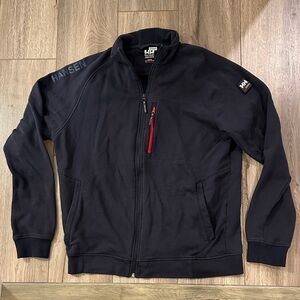 Helly Hansen Black Jacket zip up hoodie material xxl